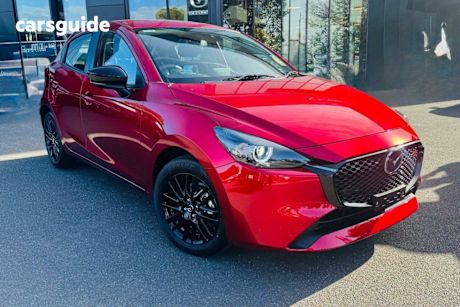 Red 2025 Mazda Mazda2 Hatchback G15 Evolve