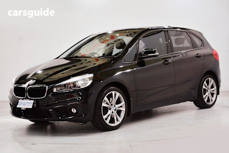 Black 2015 BMW 220I Wagon Active Tourer Sport Line