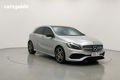 Silver 2017 Mercedes-Benz A250 Hatchback Sport 4Matic