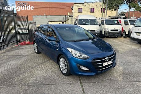 Blue 2014 Hyundai I30 Hatchback Active