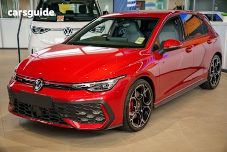 Red 2024 Volkswagen Golf Hatchback GTI