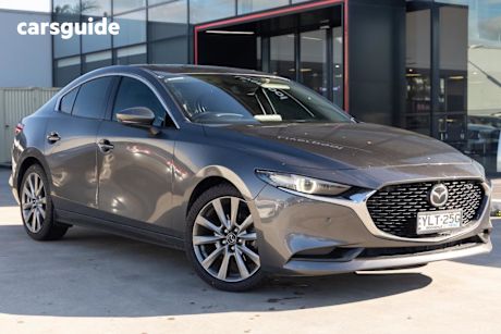Grey 2022 Mazda 3 Sedan G25 Astina