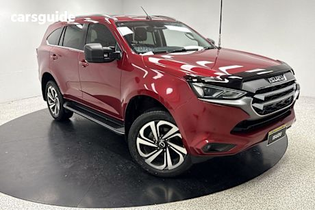 Red 2022 Isuzu MU-X Wagon LS-T (4X4)