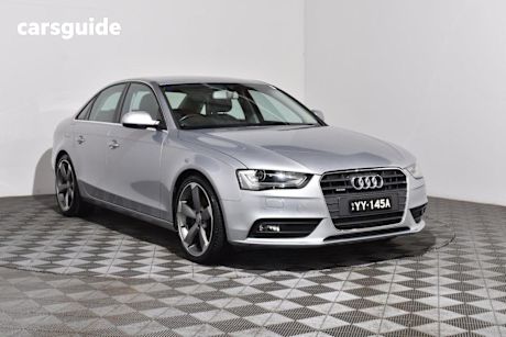 Silver 2014 Audi A4 Sedan 2.0 Tfsi Quattro