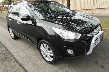 Black 2011 Hyundai IX35 Wagon Highlander (awd)