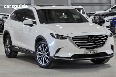 White 2018 Mazda CX-9 Wagon Azami (awd)