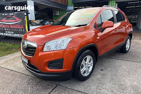 Orange 2016 Holden Trax Wagon LS
