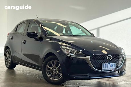 Blue 2020 Mazda 2 Hatchback G15 Pure