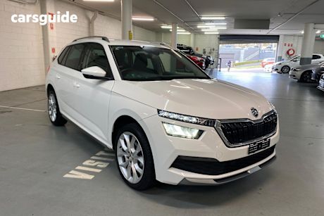 White 2022 Skoda Kamiq Wagon 85TSI DSG FWD Style