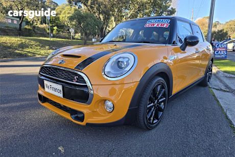 Orange 2017 Mini Cooper Hatchback S 5D Hatch