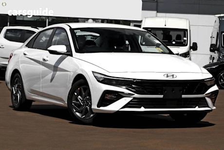White 2024 Hyundai I30 Sedan (BEV)