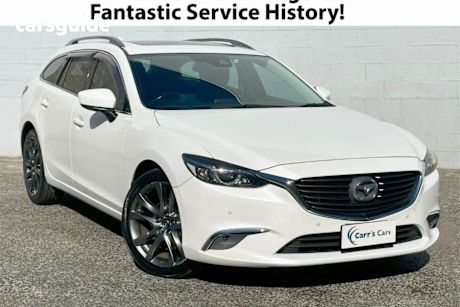 White 2016 Mazda 6 Wagon GT