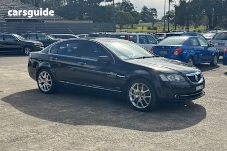 Black 2010 Holden Calais Sedan V Redline Edition