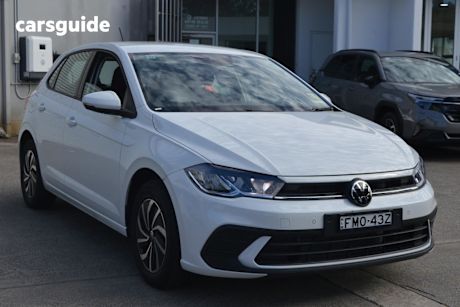 White 2024 Volkswagen Polo Hatchback Life