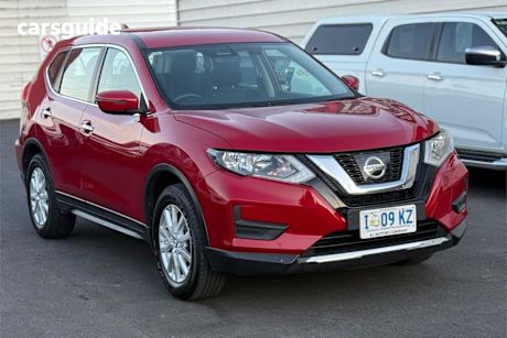 Red 2019 Nissan X-Trail Wagon ST (2WD) (5YR)