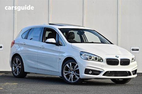 White 2016 BMW 220I Wagon Active Tourer Sport Line