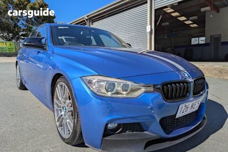 Blue 2013 BMW 328I Sedan
