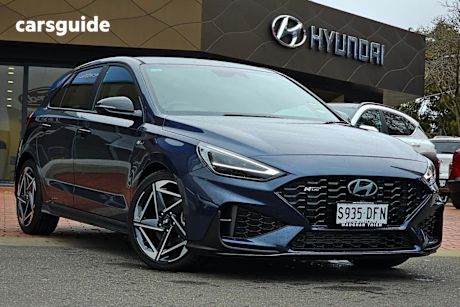 Blue 2024 Hyundai I30 Hatchback N Line Mhev