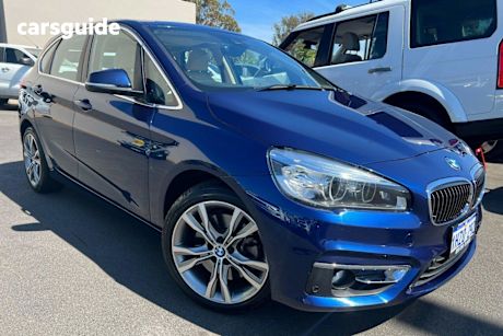 Blue 2015 BMW 225I Wagon Active Tourer Luxury Line