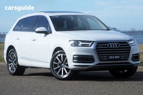 White 2018 Audi Q7 Wagon 3.0 TDI Quattro (160KW)