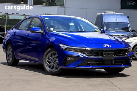 Blue 2025 Hyundai I30 Sedan HEV 1.6P DCT