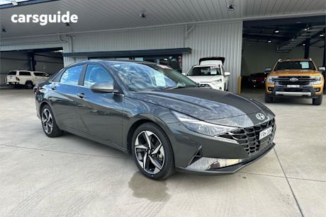 Grey 2021 Hyundai I30 Sedan Elite