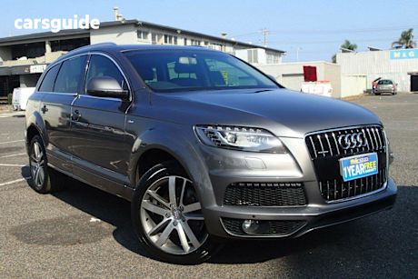 Grey 2011 Audi Q7 Wagon 3.0 TDI Quattro