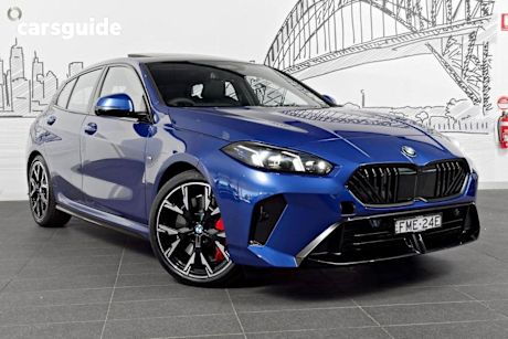 Blue 2024 BMW 118I Hatchback M Sport