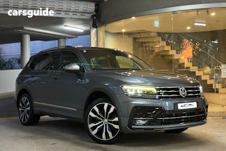 Grey 2019 Volkswagen Tiguan Wagon Allspace 162 TSI Highline