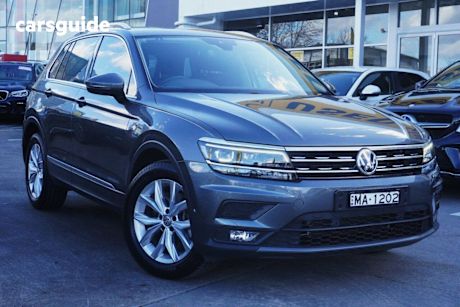 Grey 2020 Volkswagen Tiguan Wagon 132 TSI Comfortline