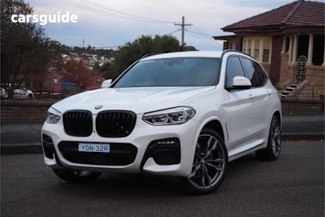White 2019 BMW X3 Wagon M40I IND Collection