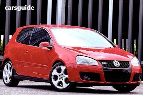 Red 2008 Volkswagen Golf Hatchback GTI
