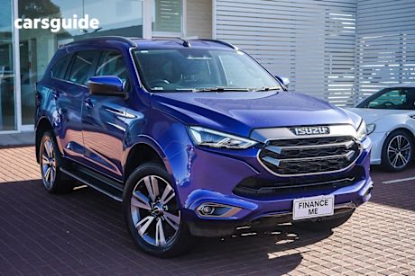 Blue 2023 Isuzu MU-X Wagon LS-T (4X4)