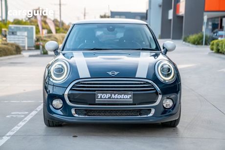 Blue 2019 Mini Cooper Hatchback 3D Hatch