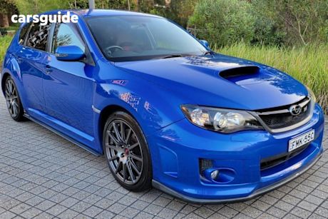 Blue 2012 Subaru Impreza Hatch