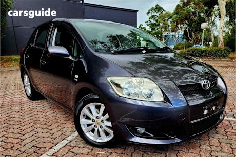 Grey 2007 Toyota Corolla Hatchback Conquest