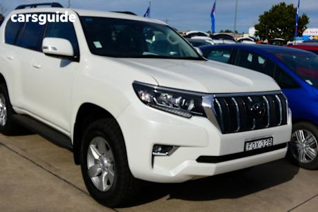 White 2023 Toyota Landcruiser Prado Wagon GXL