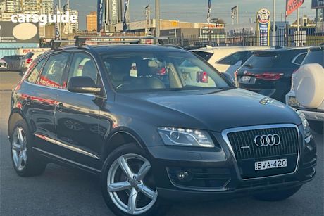 Grey 2011 Audi Q5 Wagon 3.2 FSI Quattro