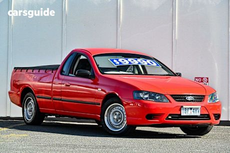 Red 2006 Ford Falcon Utility XL (lpg)