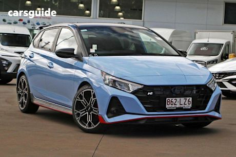 Blue 2024 Hyundai I20 Hatchback N TTR