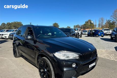 Black 2016 BMW X5 Wagon Xdrive 40D