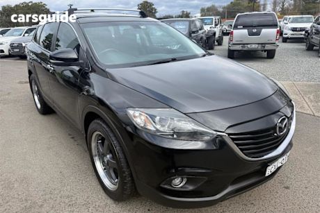 Black 2014 Mazda CX-9 Wagon Luxury (fwd)