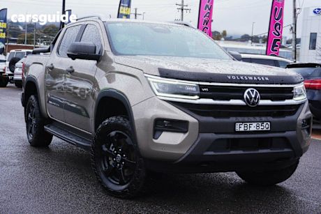 Beige 2023 Volkswagen Amarok Dual Cab Utility Panamericana TDI600 4Motion