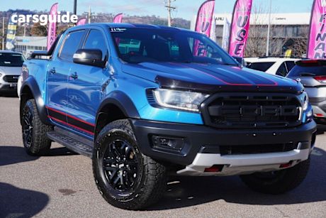 Blue 2021 Ford Ranger Double Cab Pick Up Raptor 2.0 (4X4)