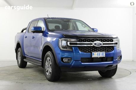 Blue 2024 Ford Ranger Double Cab Pick Up XLT 2.0 (4X4)
