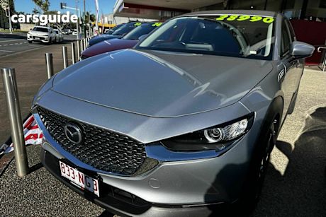Silver 2022 Mazda CX-30 Wagon G20 Evolve (fwd)