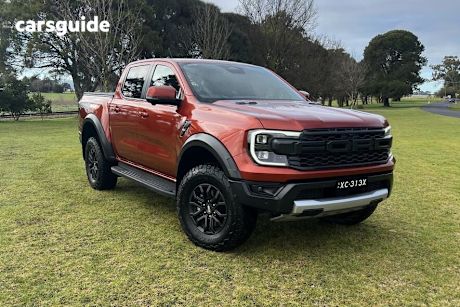 Orange 2022 Ford Ranger Double Cab Pick Up Raptor 3.0 (4X4)