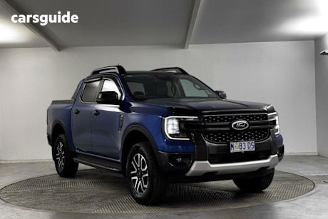 Blue 2024 Ford Ranger Double Cab Pick Up Sport 3.0 (4X4)