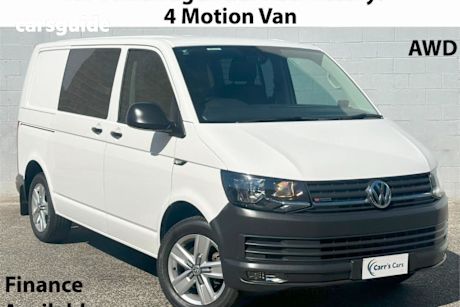 White 2019 Volkswagen Transporter Van TDI 400 SWB LOW 4Motion