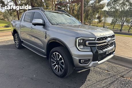 Silver 2025 Ford Ranger Double Cab Pick Up Platinum 3.0 (4X4)